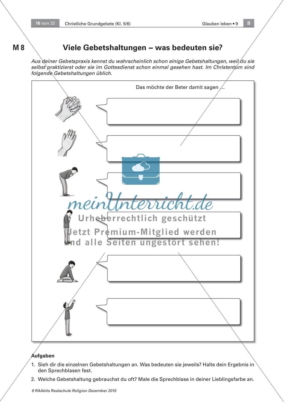 Beten: Gebetsanalyse und Psalme Preview 4
