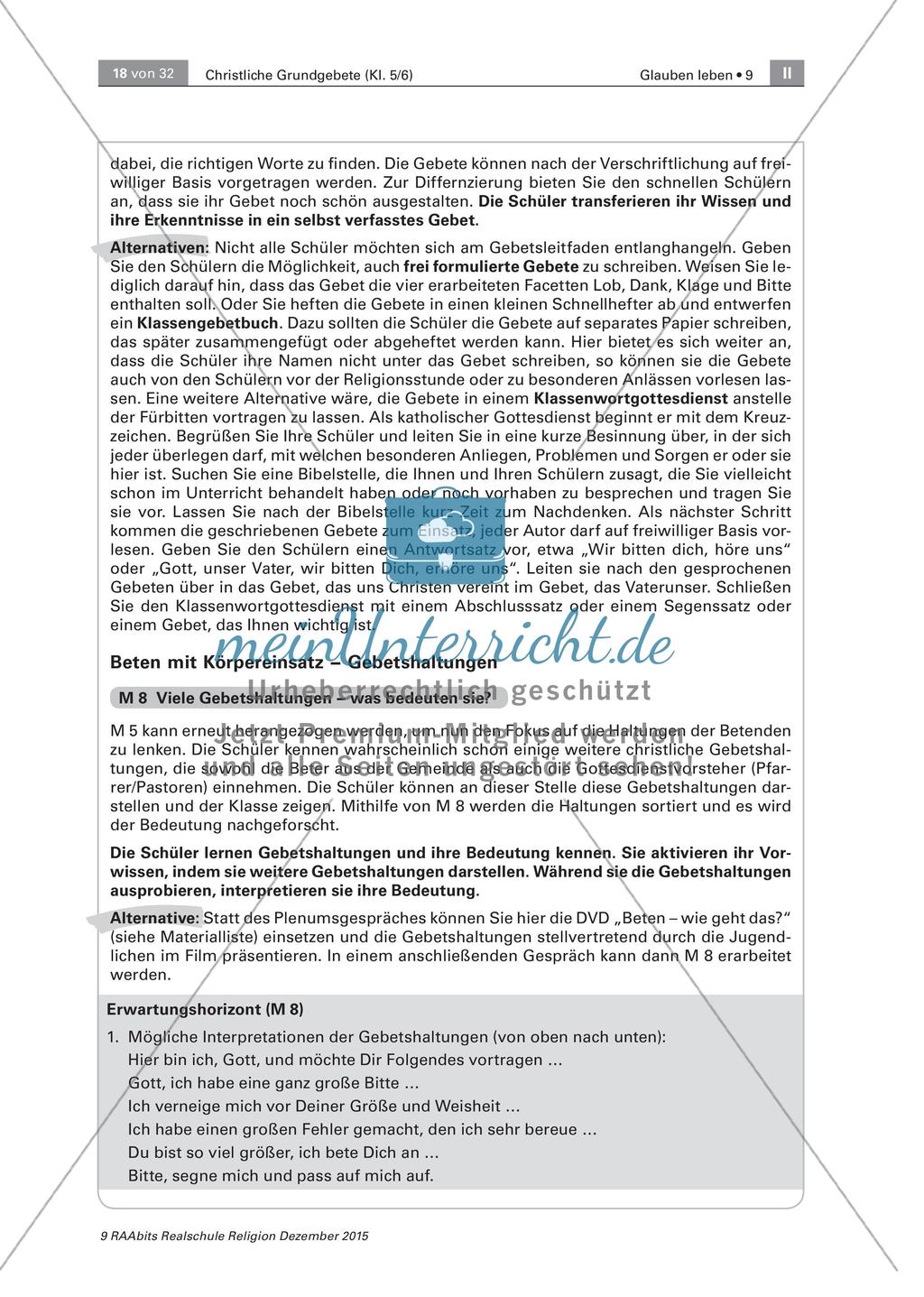 Beten: Gebetsanalyse und Psalme Preview 6