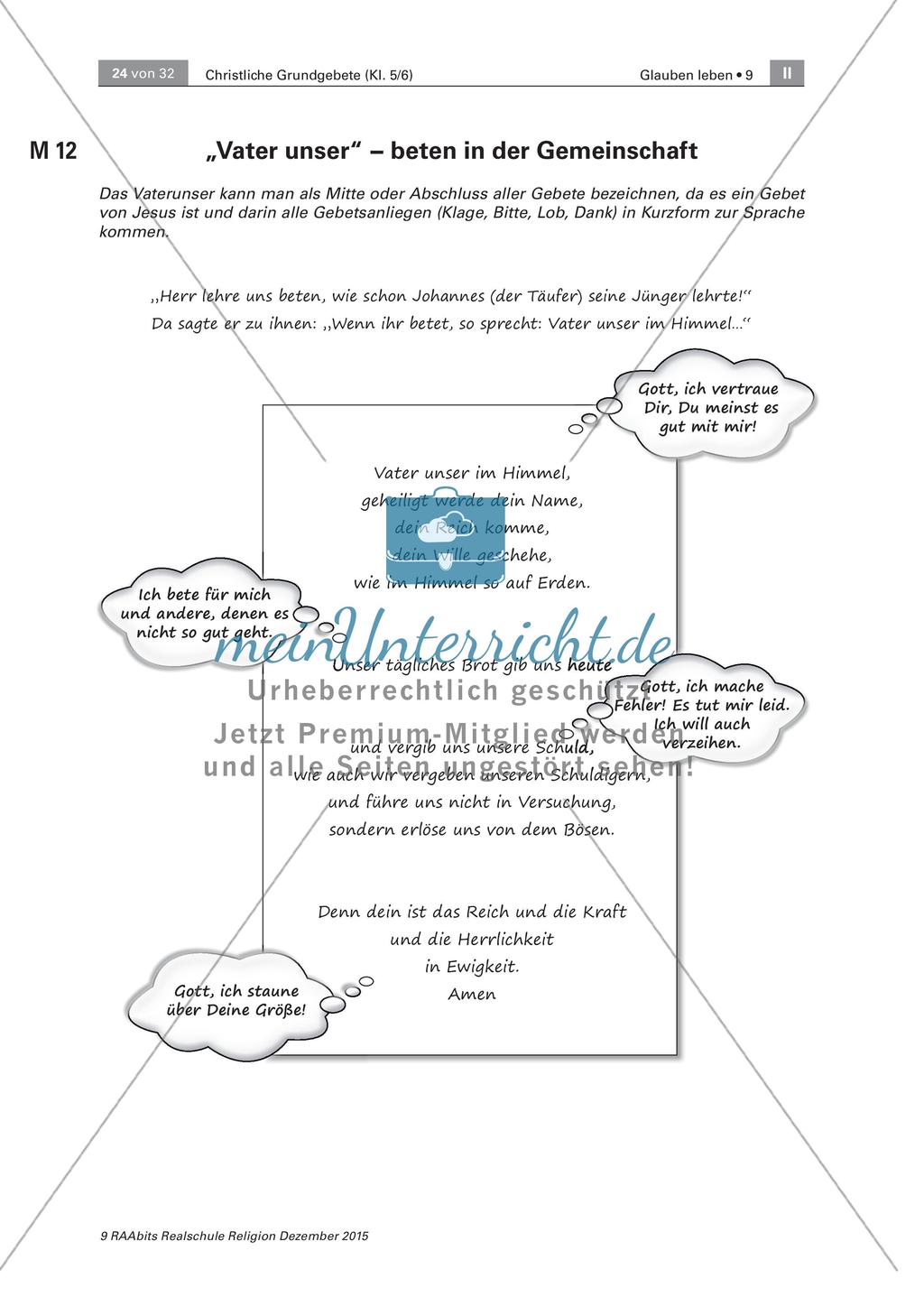 Christliche Grundgebete und Gleichnisse Preview 1
