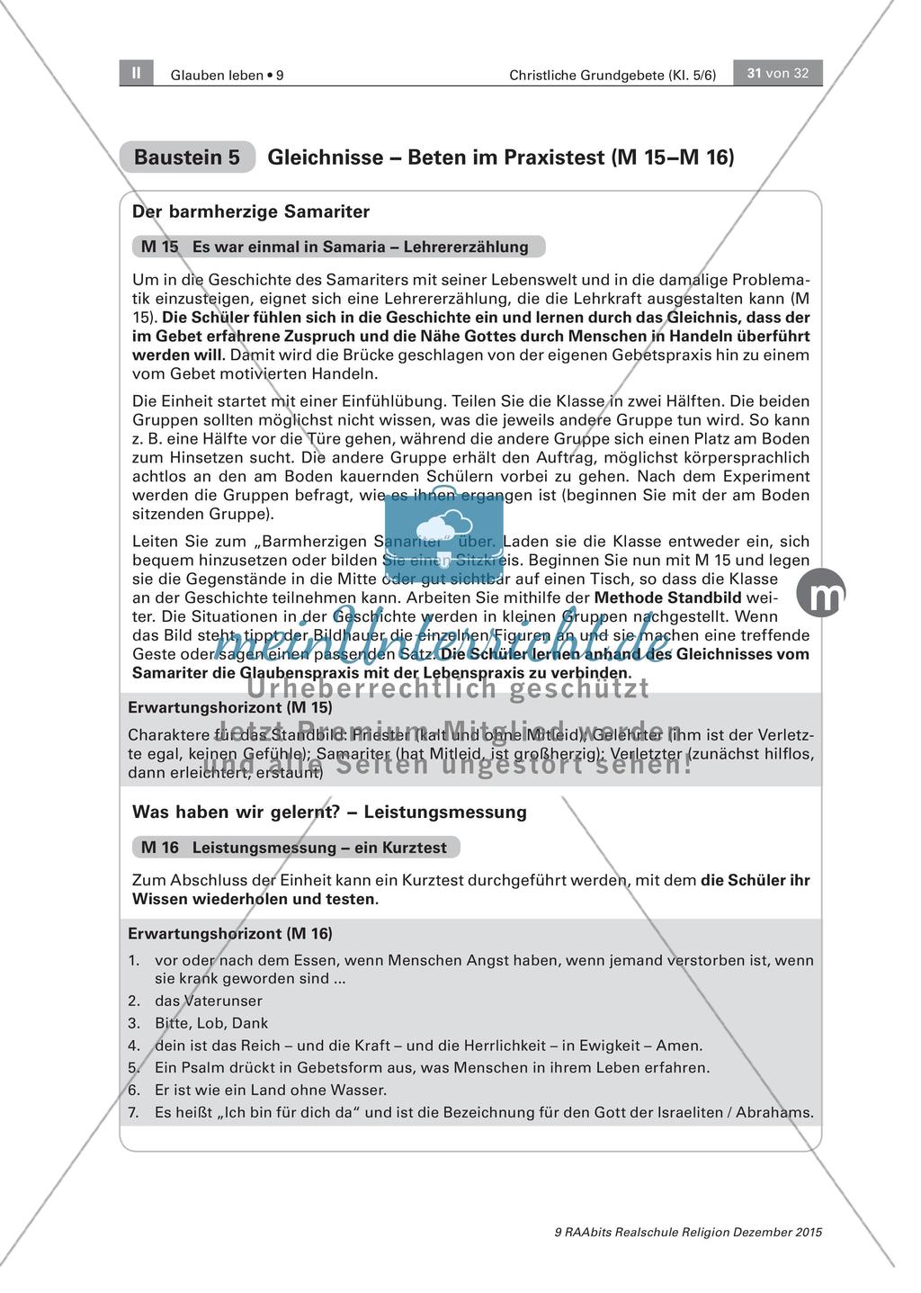 Christliche Grundgebete und Gleichnisse Preview 8