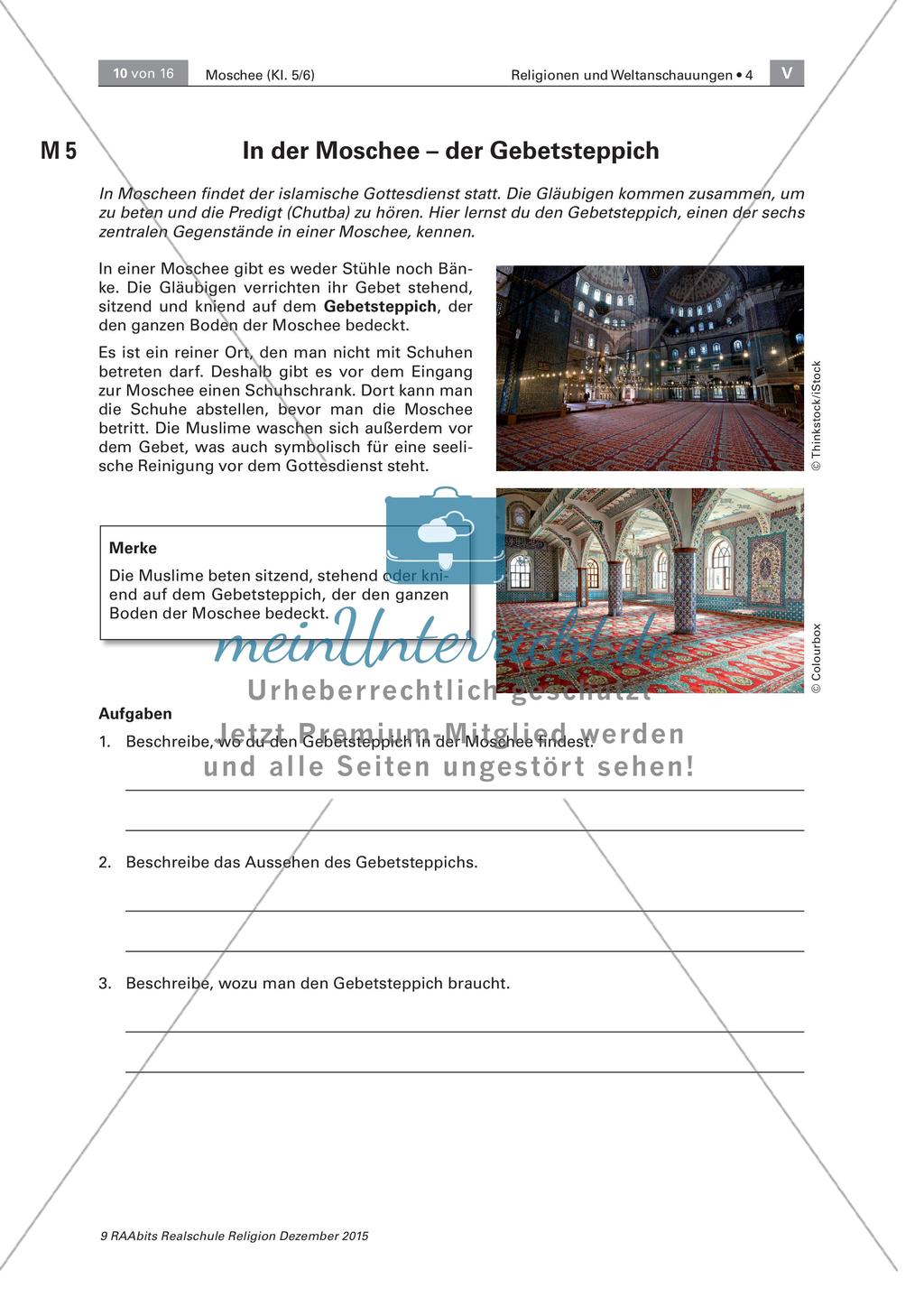 Der Besuch einer Moschee Preview 10