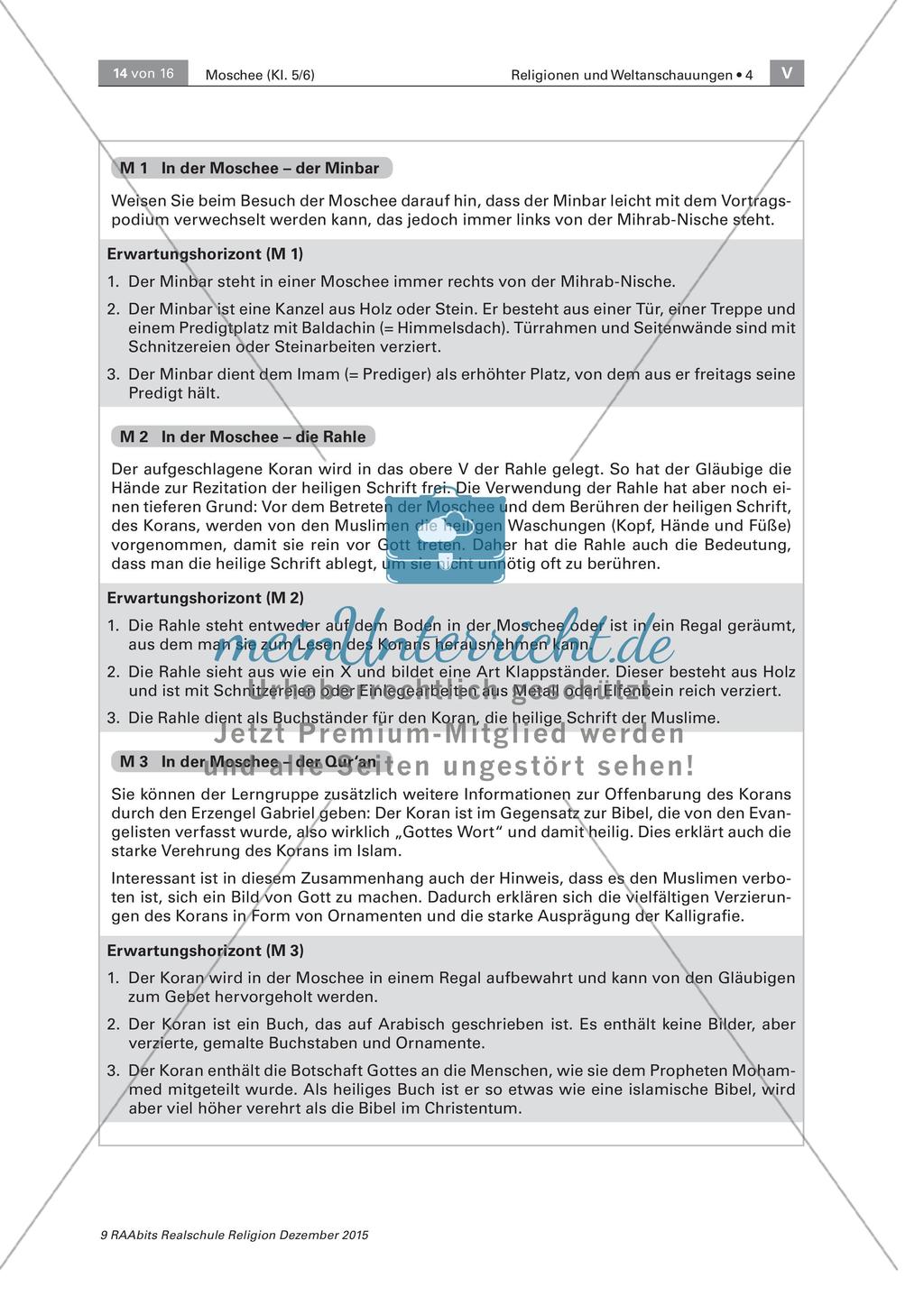 Der Besuch einer Moschee Preview 14