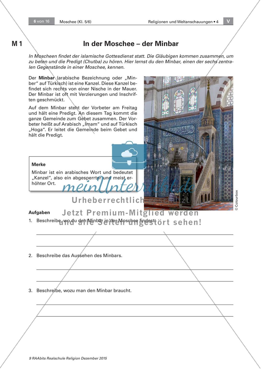 Der Besuch einer Moschee Preview 6