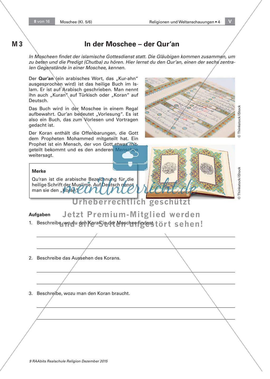 Der Besuch einer Moschee Preview 8
