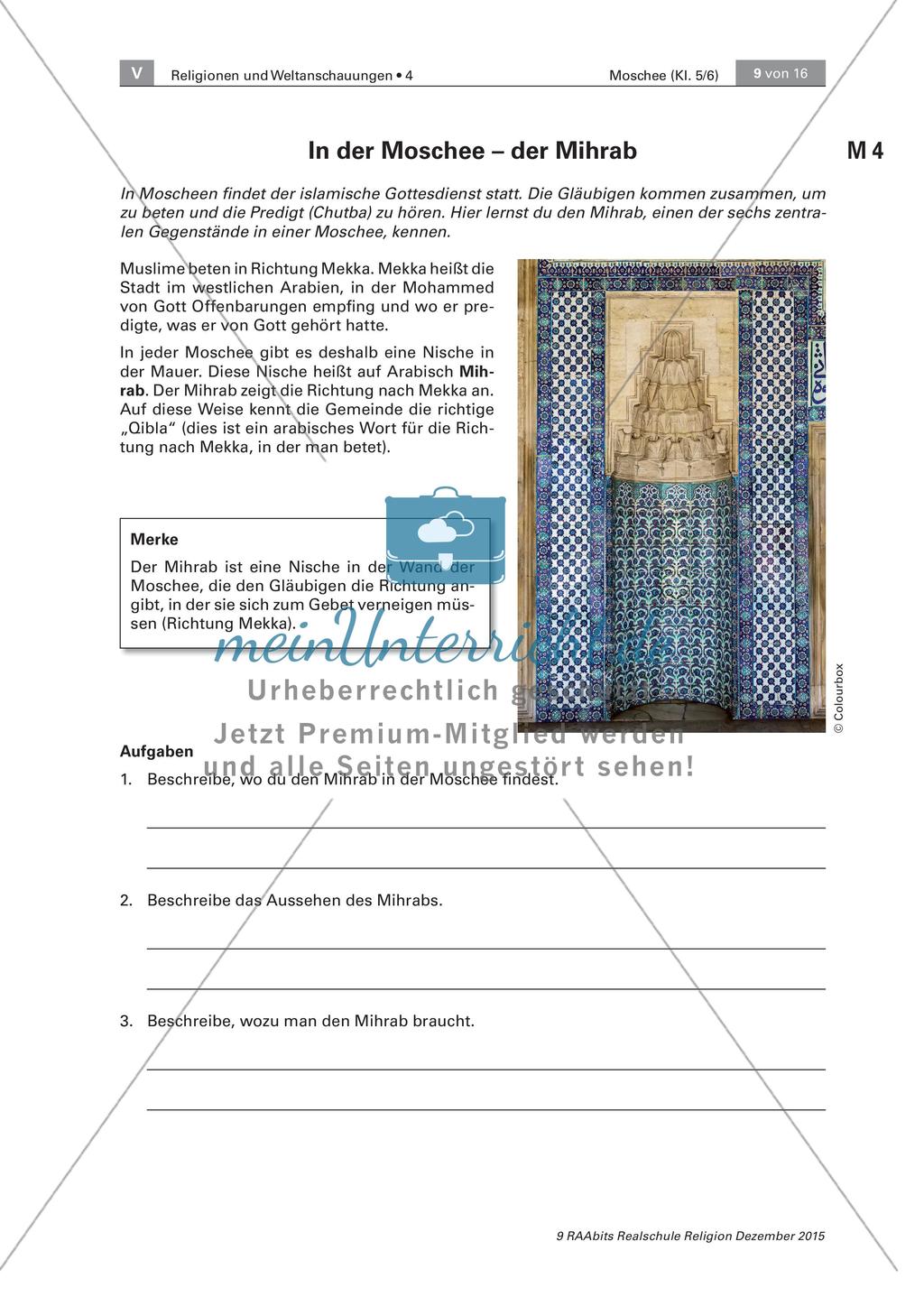 Der Besuch einer Moschee Preview 9