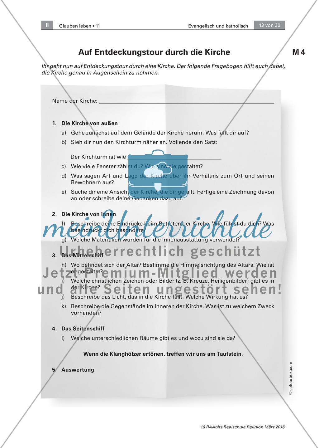 Auf Entdeckungsreise: Kirchenräume Preview 1