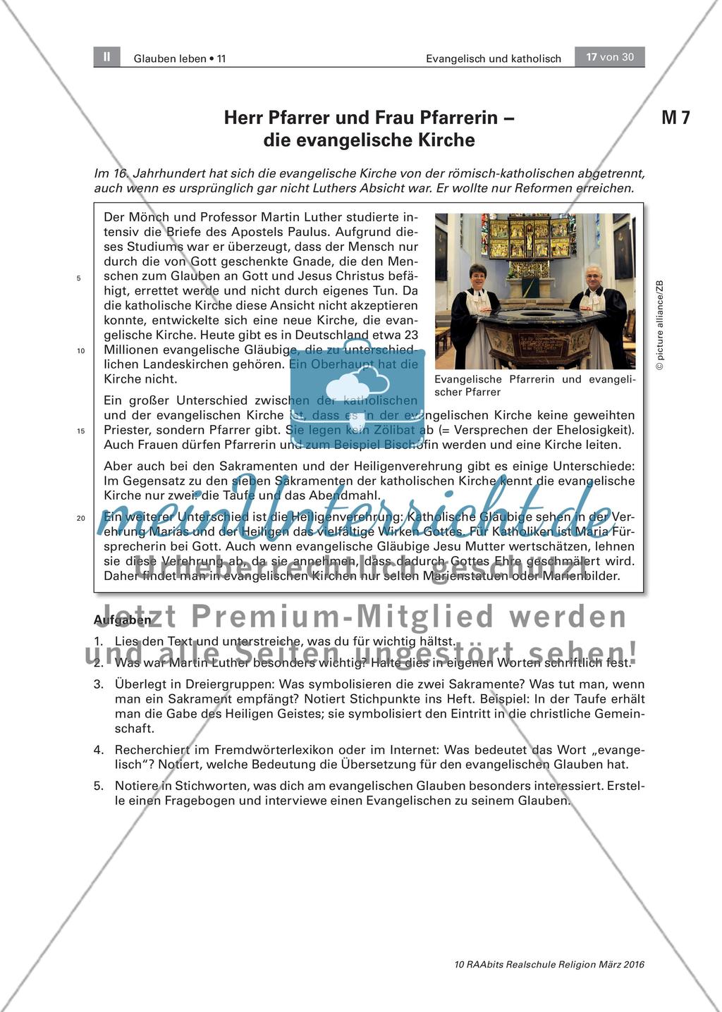 Evangelisch und Katholisch - Trennendes und Verbindendes Preview 3