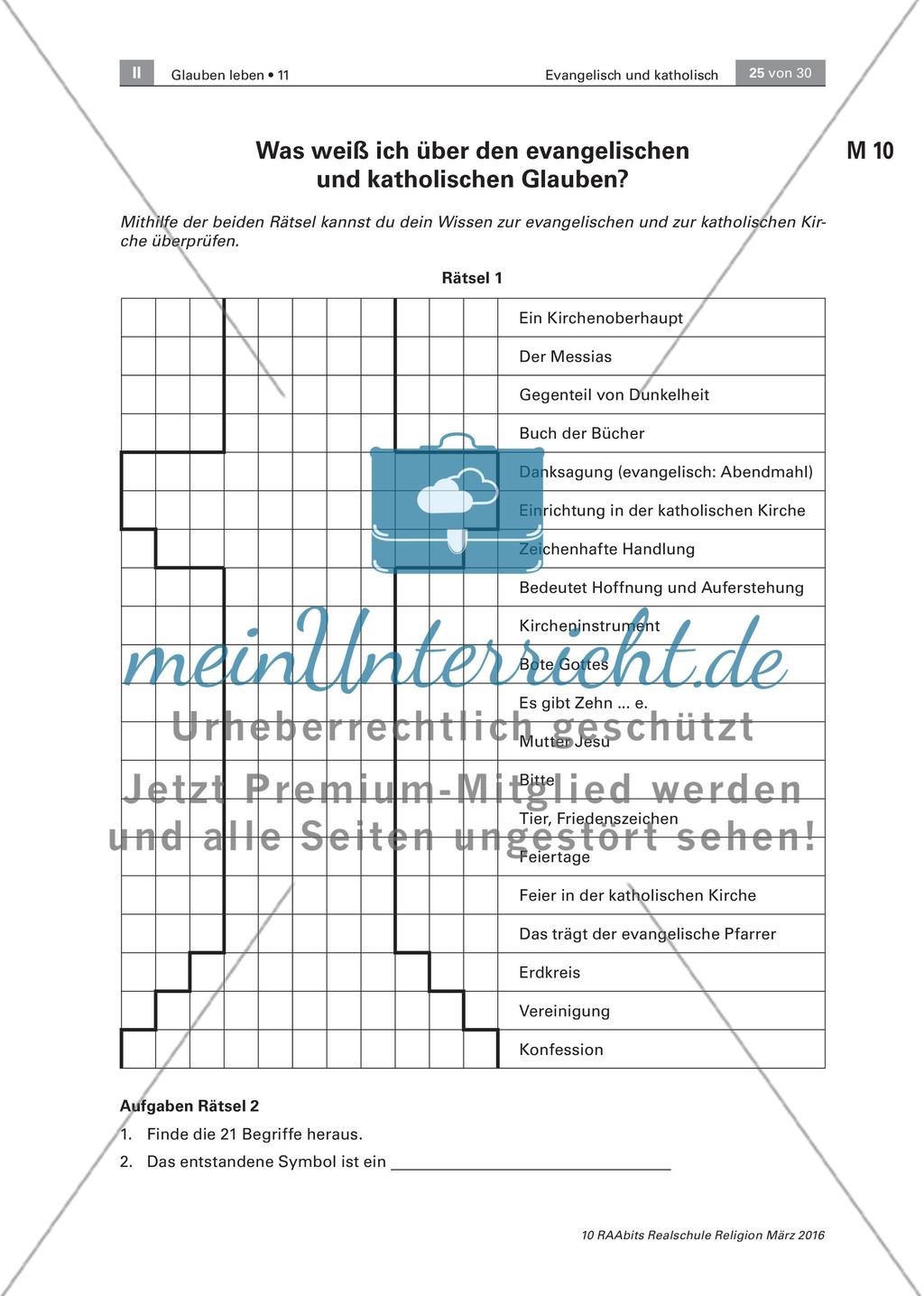 Ökumene - Gemeinschaft in Verschiedenheit Preview 3
