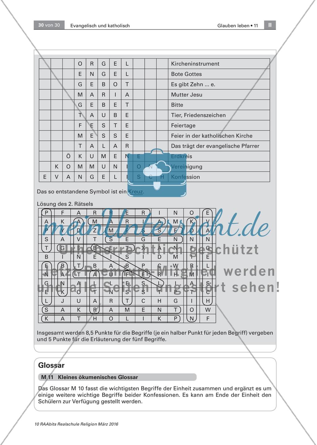 Ökumene - Gemeinschaft in Verschiedenheit Preview 8