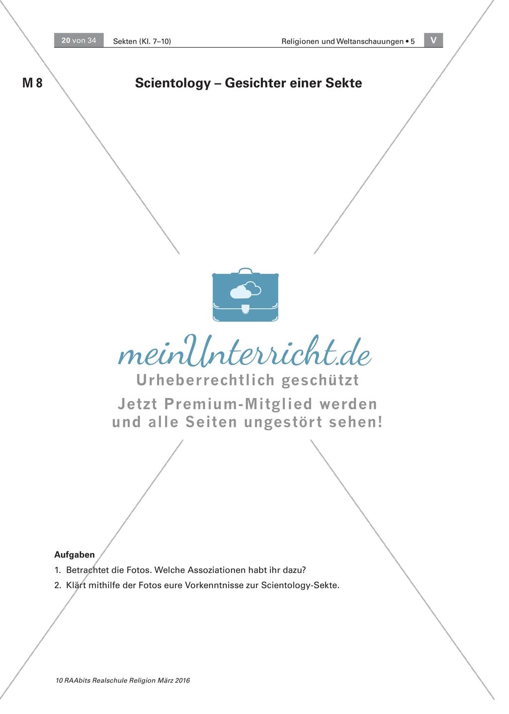 Religiöse Sondergemeinschaften Preview 2