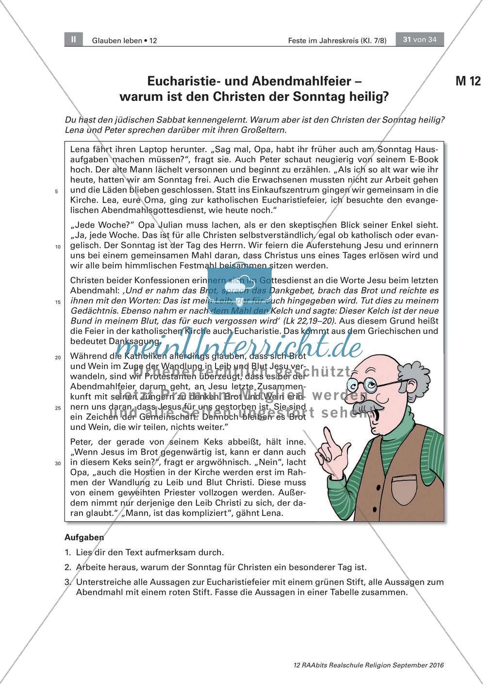 Sabbat und christlicher Sonntag Preview 7