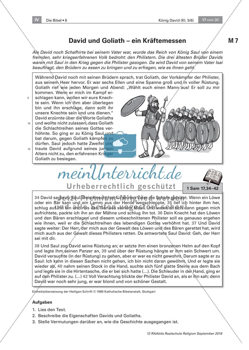 David: Begegnung mit Goliath und Vergebung Gottes Preview 1