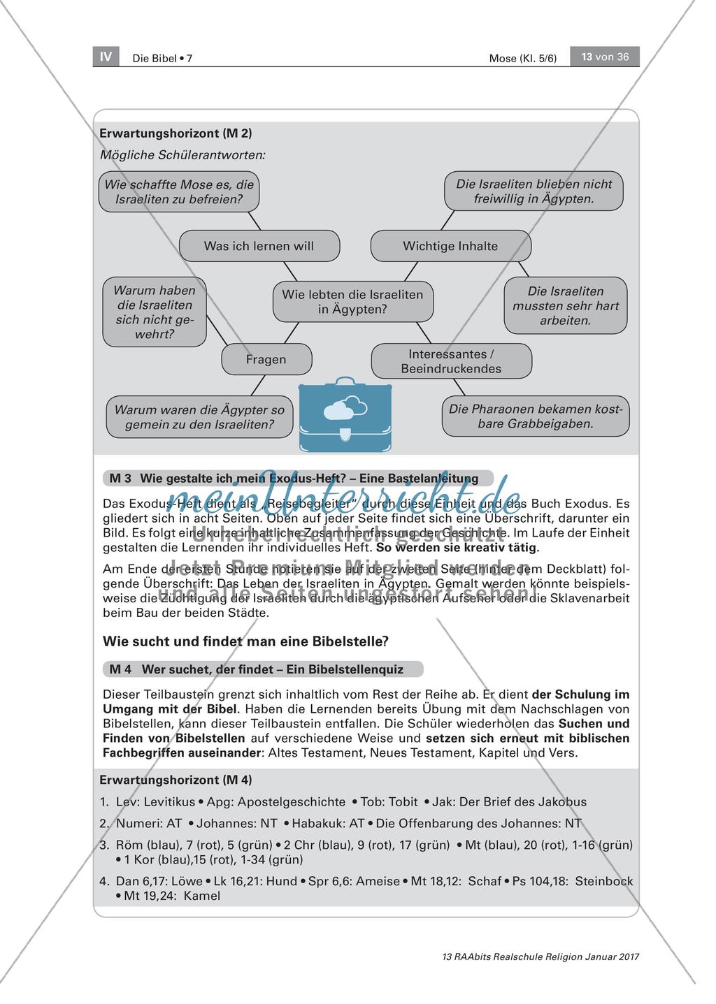 Leben der Israeliten und Bibelarbeit Preview 6