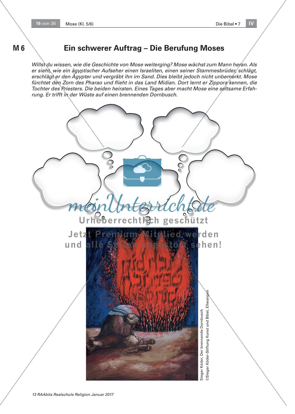 Geburt und Berufung Moses Preview 4