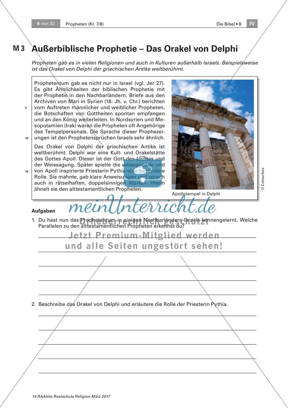 Die Merkmale der Prophetie Preview 4