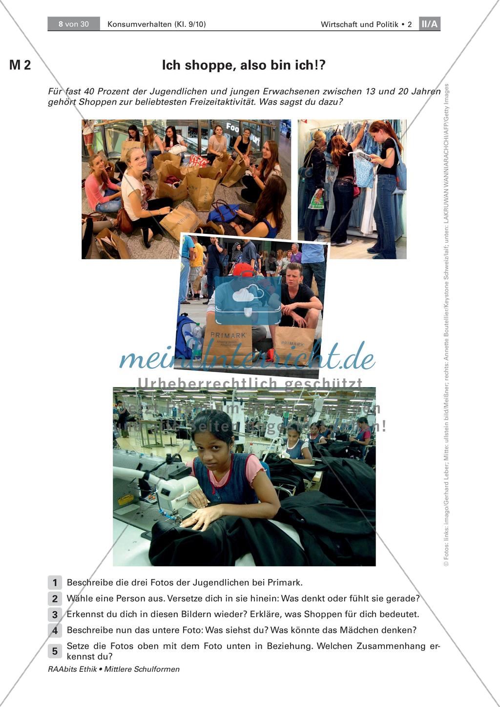 Arbeitsbedingungen in einer Textilfabrik Preview 3