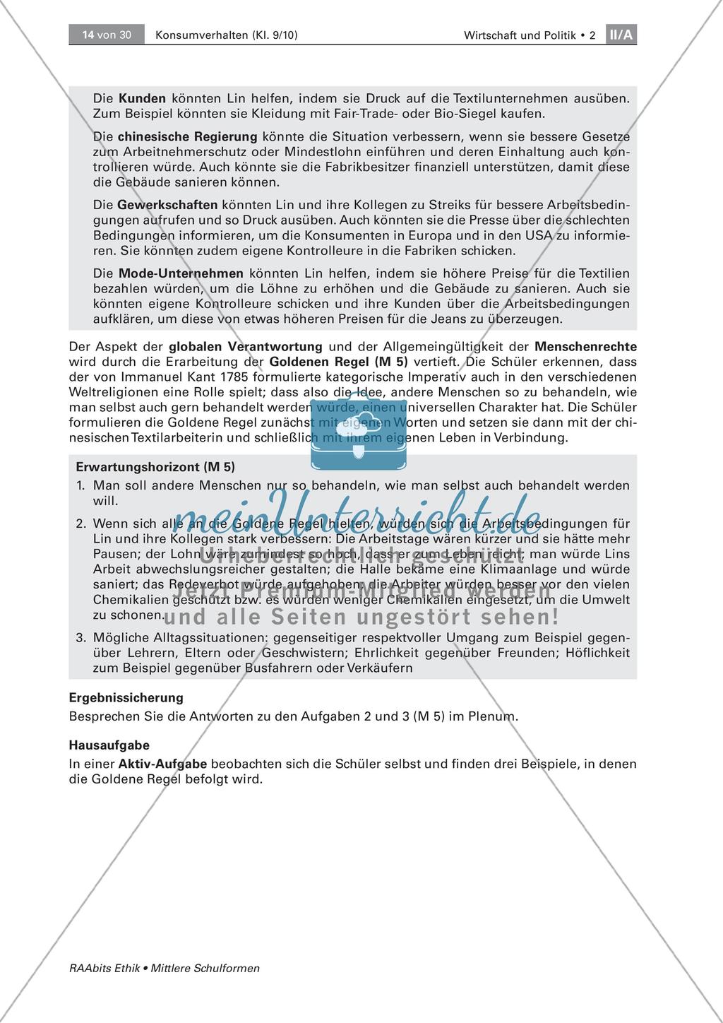 Arbeitsbedingungen in einer Textilfabrik Preview 9