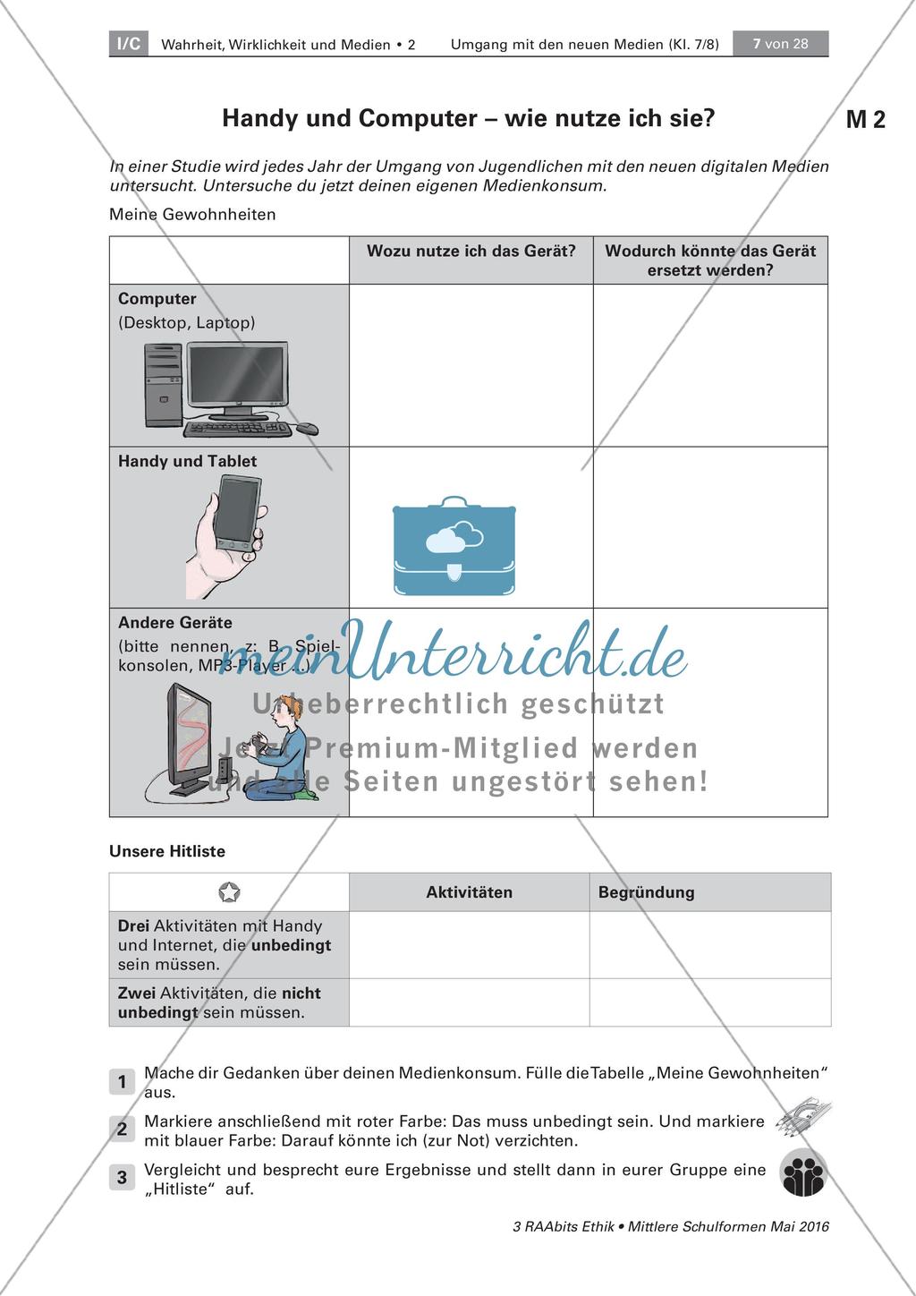 Eigene Mediengewohnheiten Preview 2