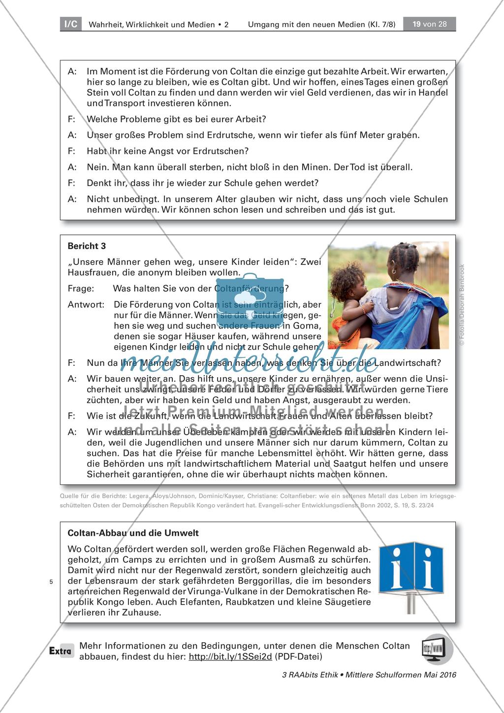 Rohstoff Coltan: Abbau und Folgen Preview 3