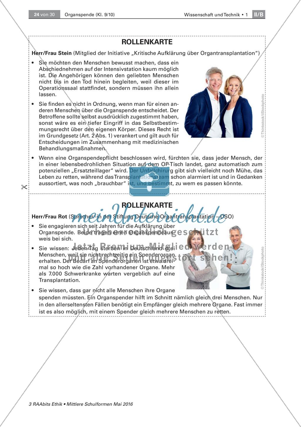 Organspendepflicht und individuelle Entscheidung Preview 3