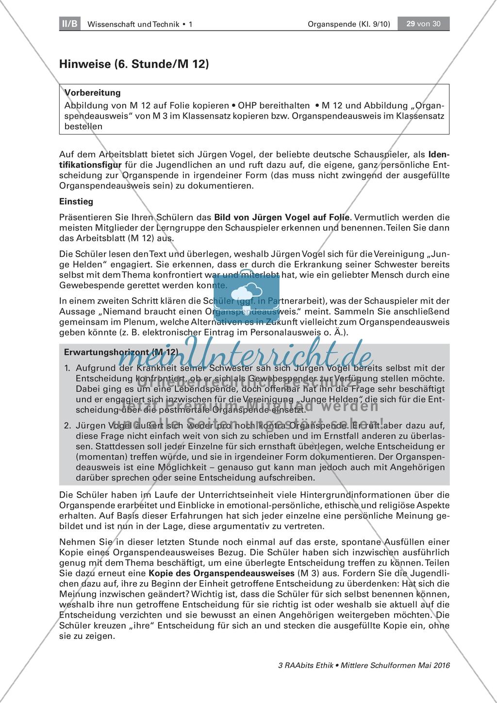 Organspendepflicht und individuelle Entscheidung Preview 8