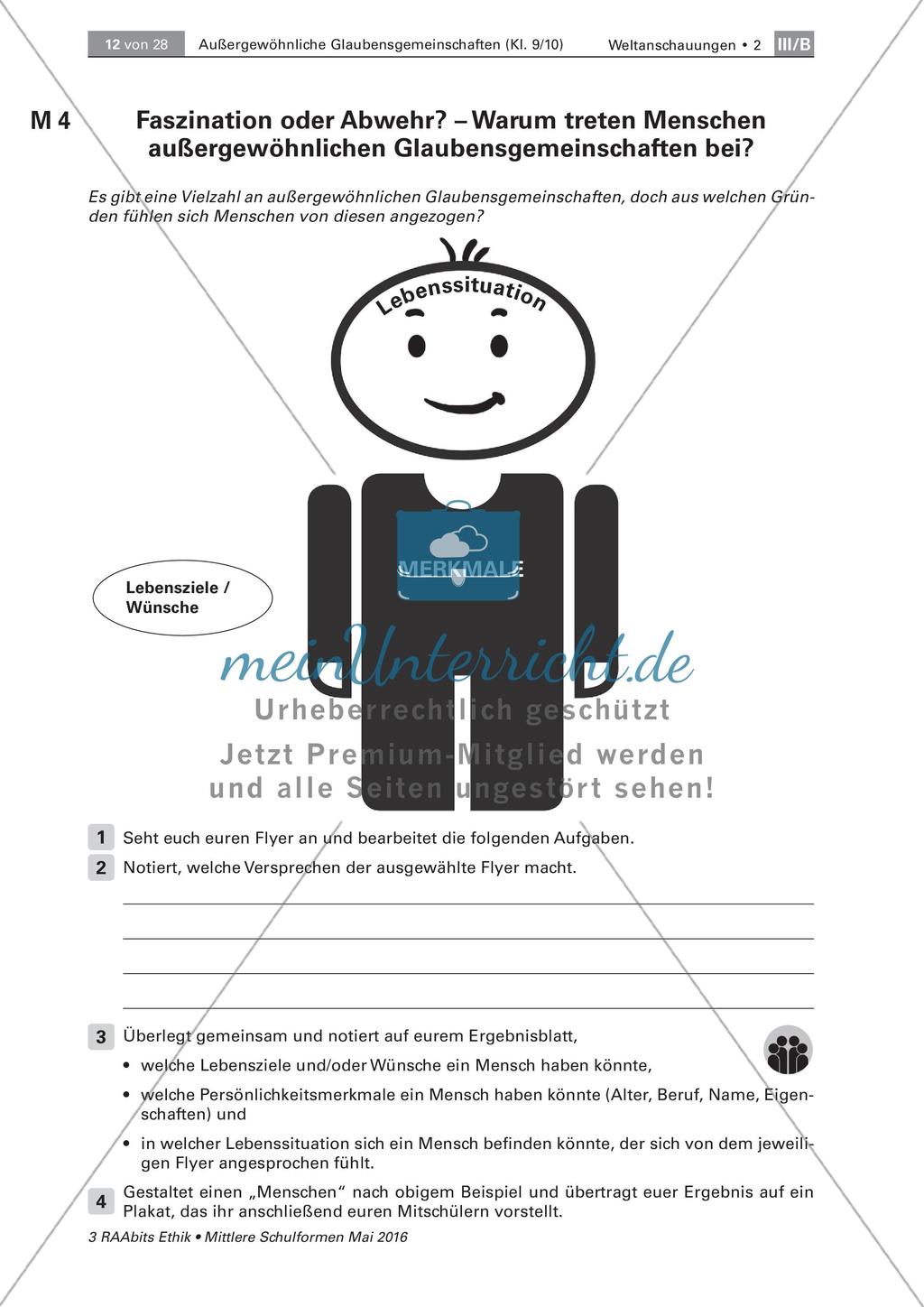 Beitritt zu Glaubensgemeinschaften Preview 1
