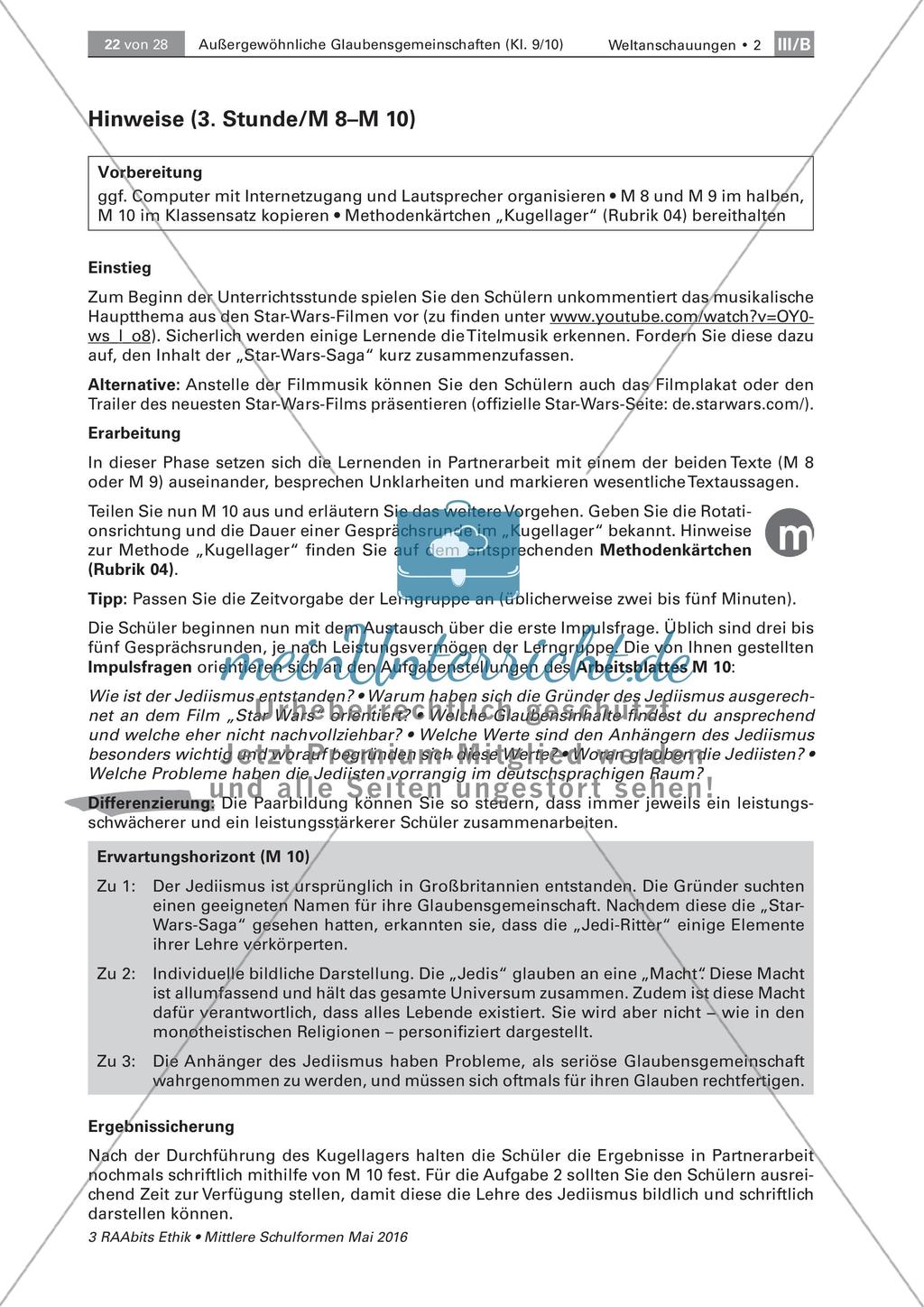 Vorstellung von Glaubensgemeinschaften Preview 4
