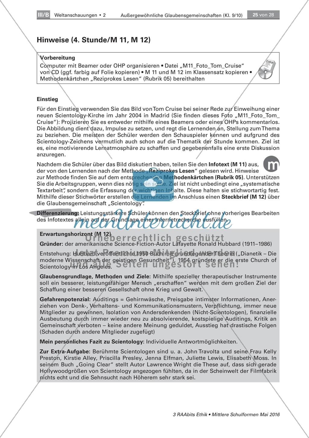 Vorstellung von Glaubensgemeinschaften Preview 7