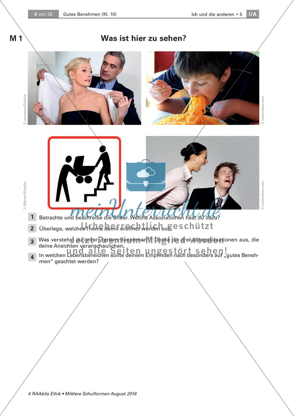 Benimmregeln Preview 1