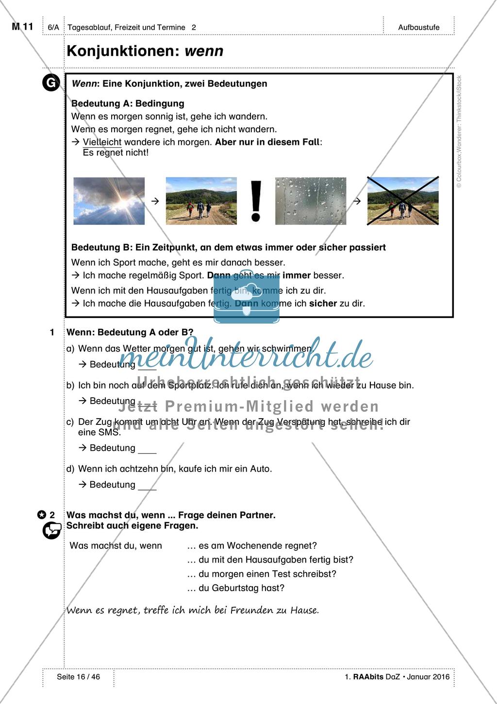 Freizeitaktivitäten und Sportarten: Üben und Anwenden von Wortschatz Preview 5