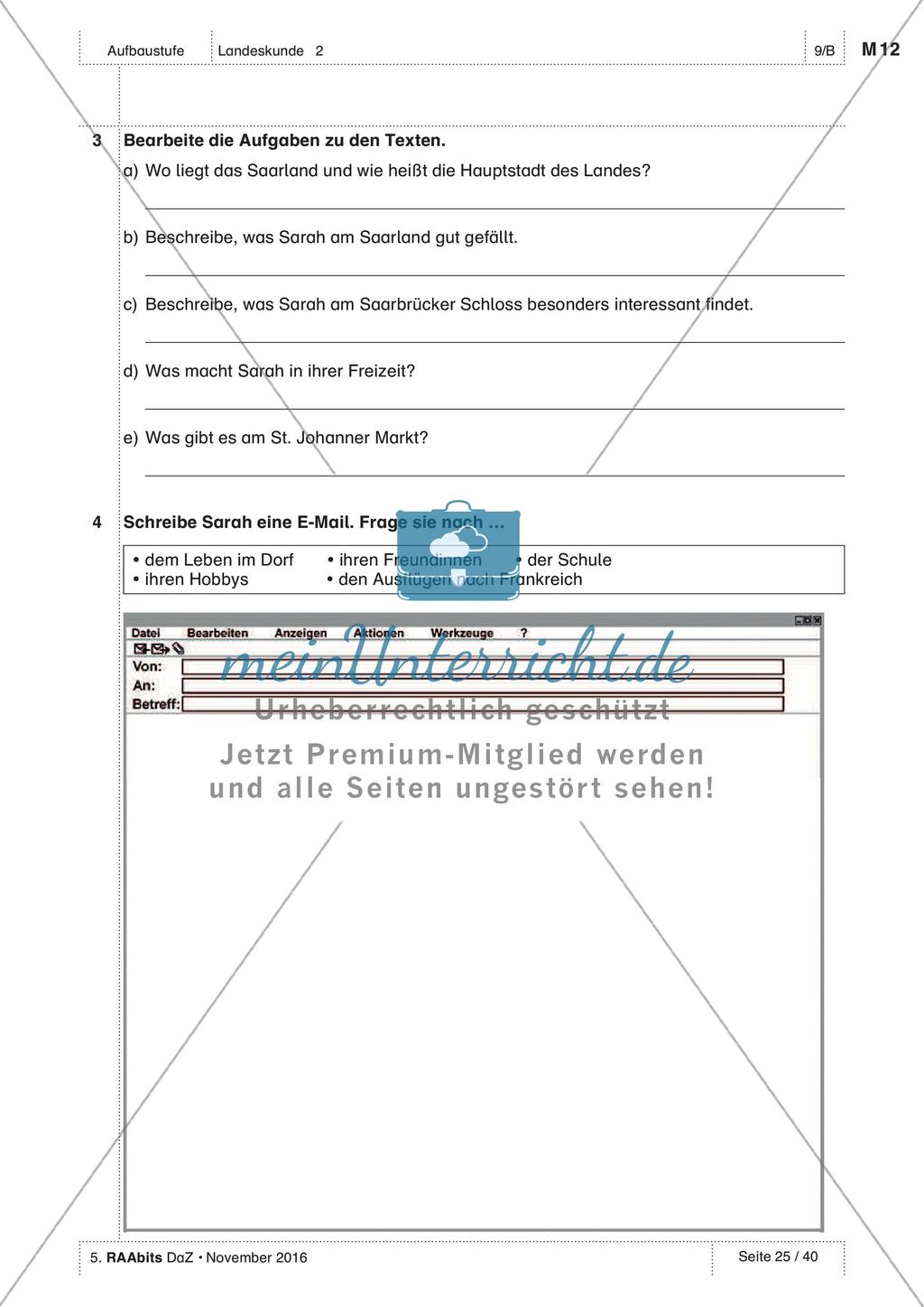 Landeskunde - Üben und Anwenden des Wortschatzes Preview 16