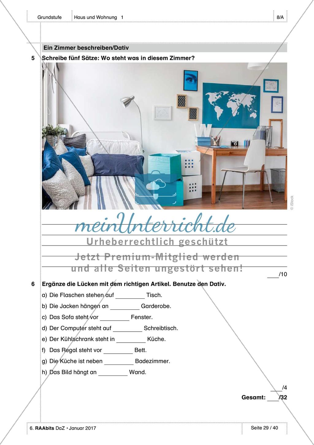 Haus und Wohnung - Test und Selbsteinschätzung Preview 2