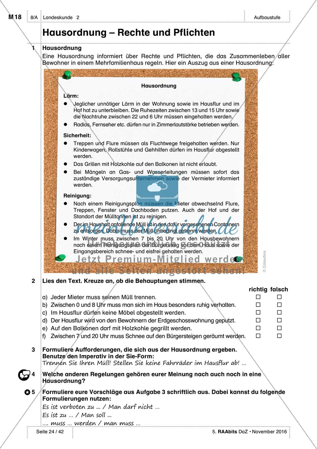 Unser neues Zuhause - Üben und Anwenden des Wortschatzes Preview 11