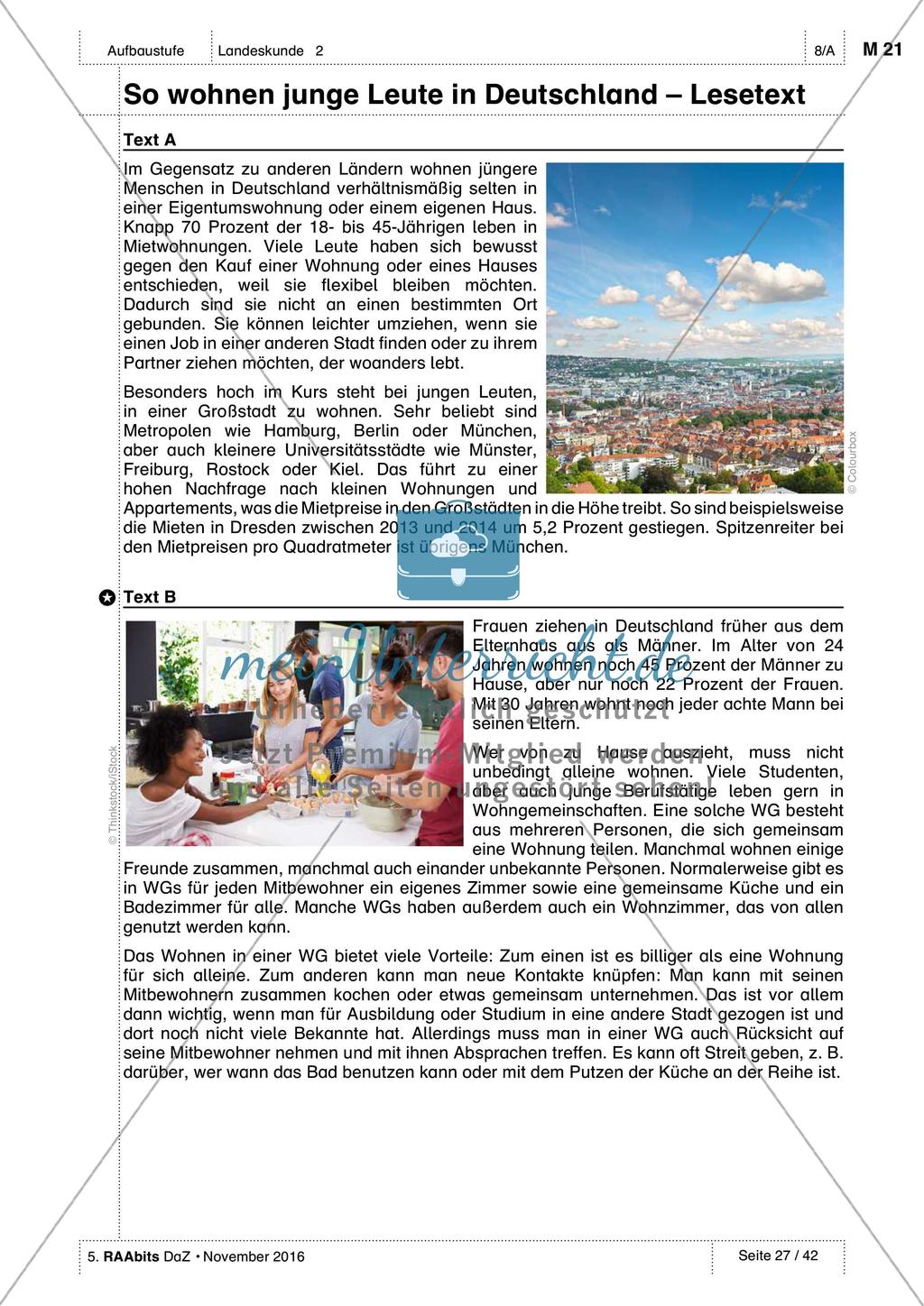Unser neues Zuhause - Üben und Anwenden des Wortschatzes Preview 14