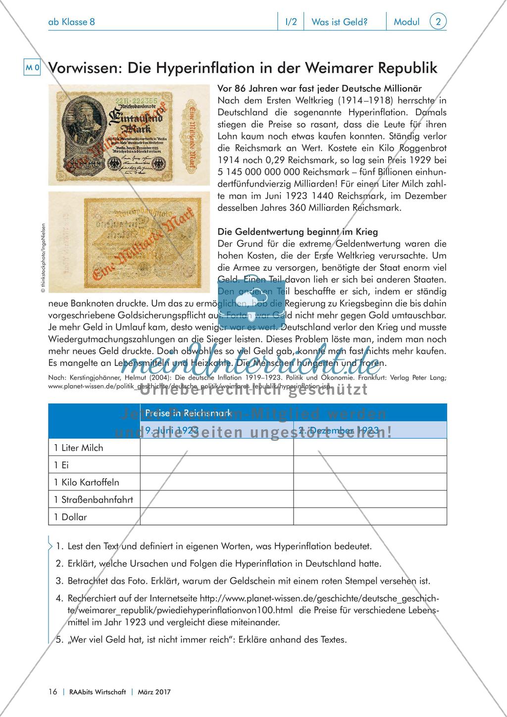 Das Phänomen der Inflation Preview 3