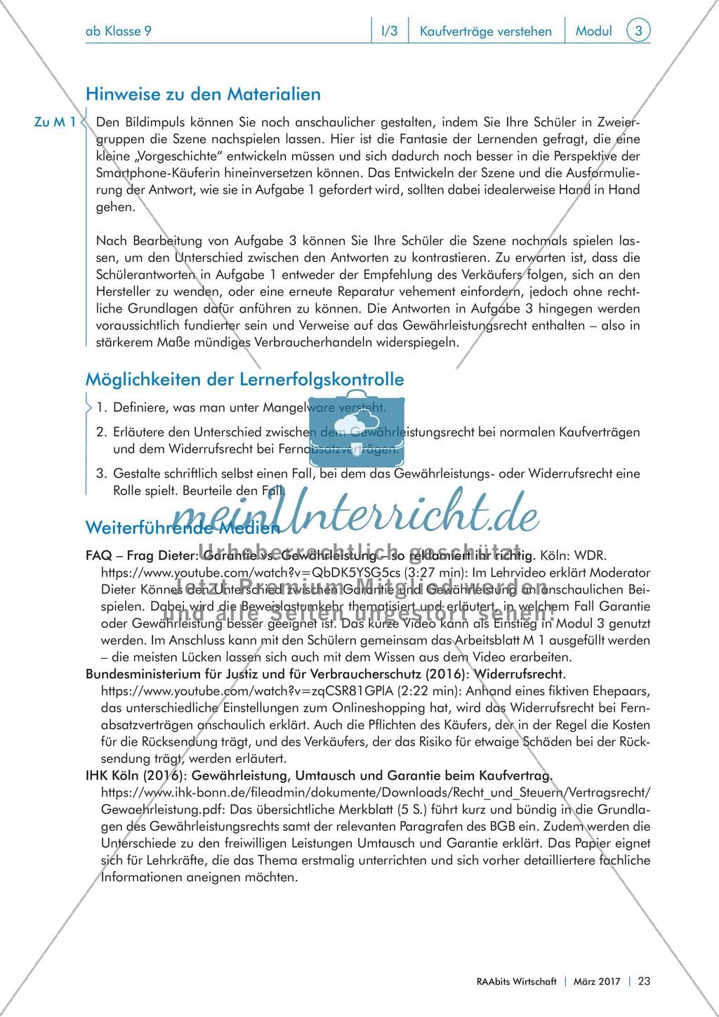Pflichten des Verkäufers bei Mangelware Preview 2