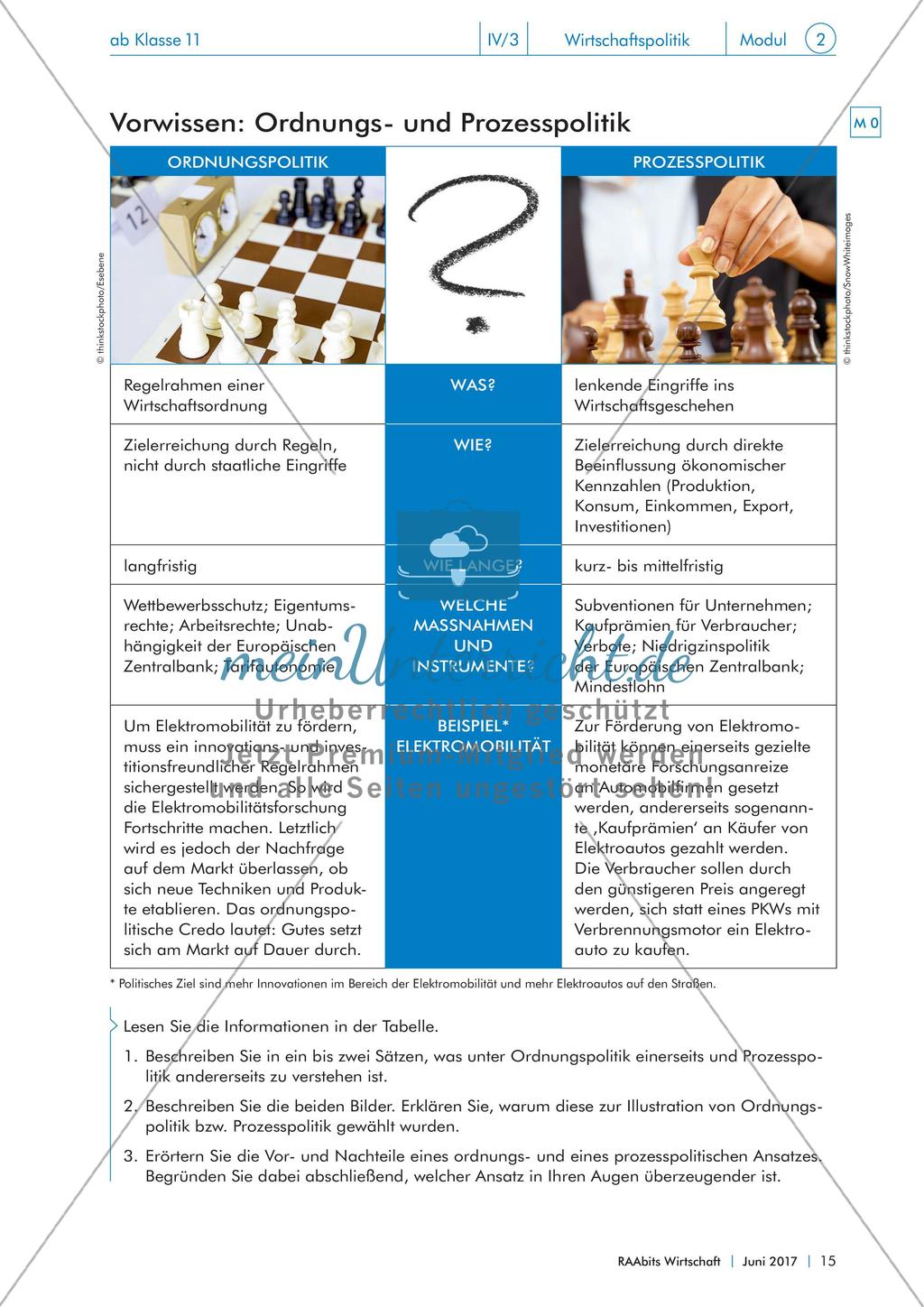 Wirtschaftspolitische Entscheidungen Preview 3