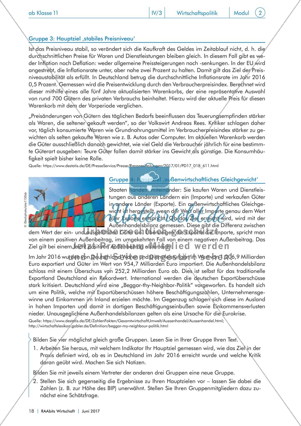 Wirtschaftspolitische Entscheidungen Preview 6