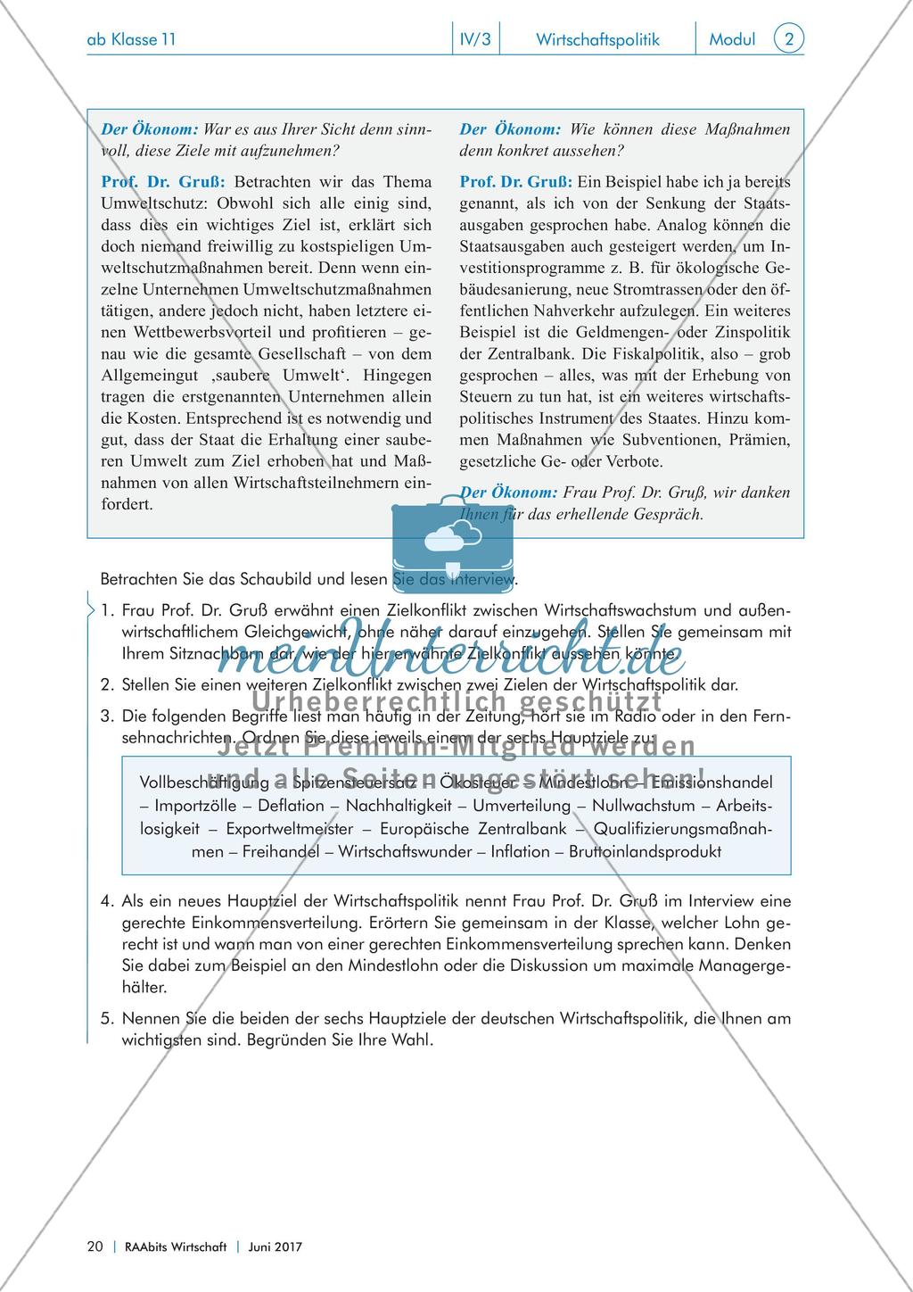 Wirtschaftspolitische Entscheidungen Preview 8