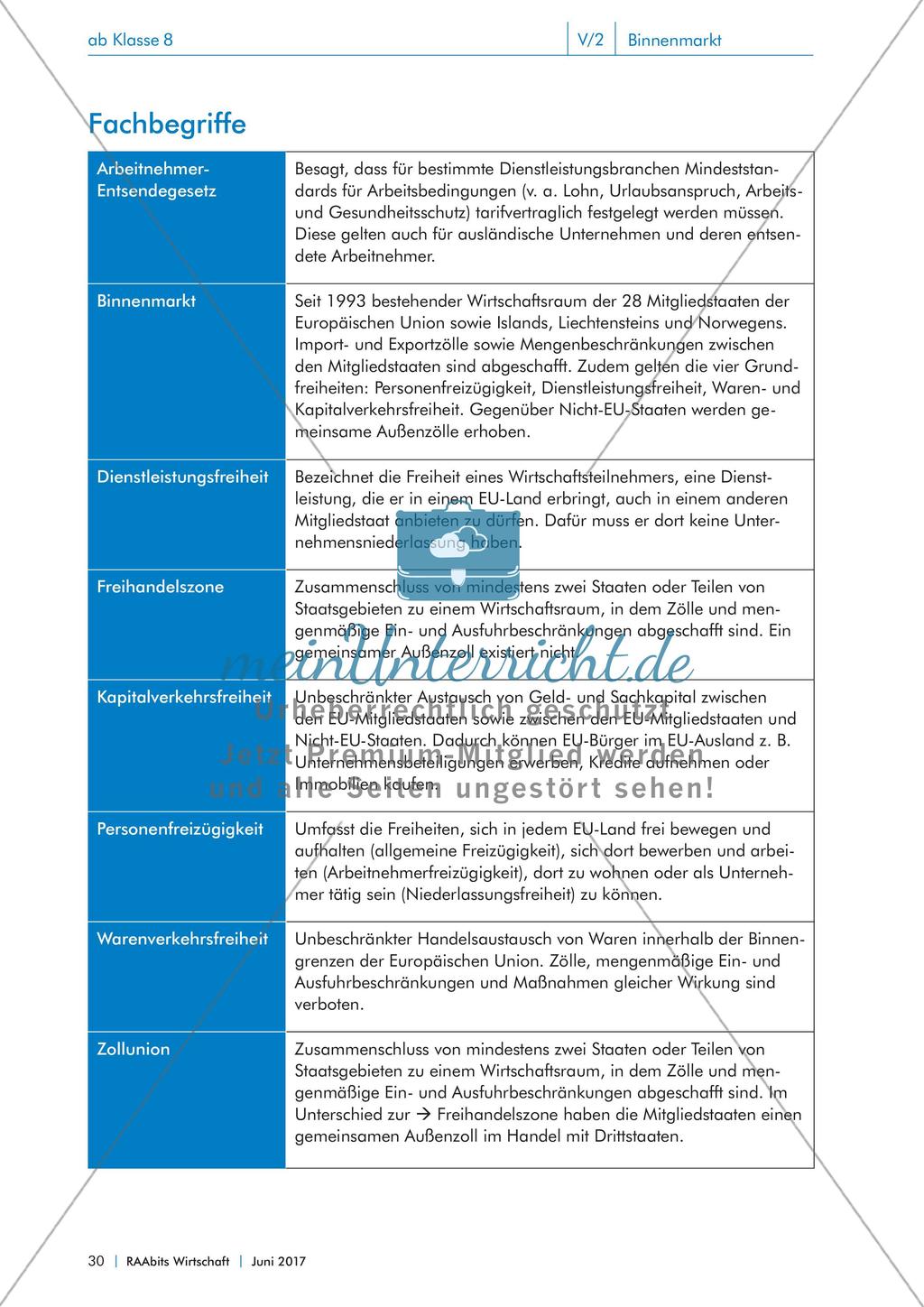 Die Methode Gruppenpuzzle am Beispiel der Einheit zum Thema