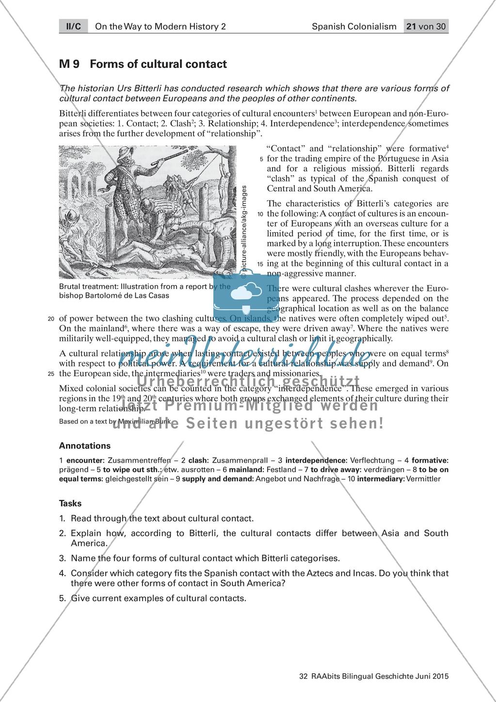 Spanish Colonisation: Kulturelle Kontakte Preview 2