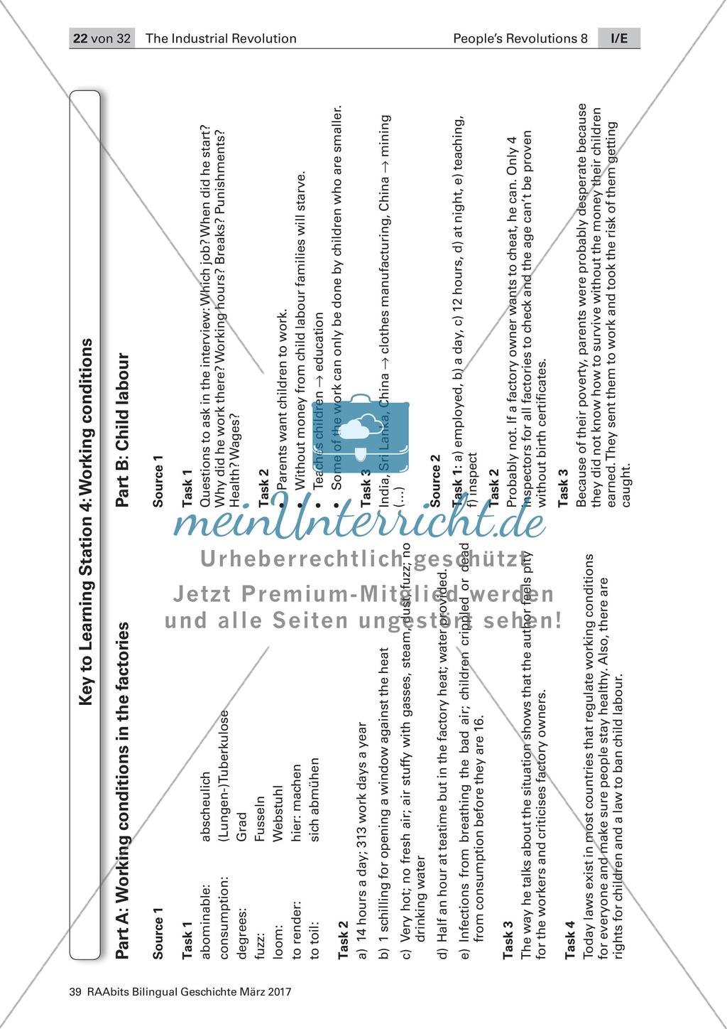 The Industrial Revolution: Stationenarbeit zum Grundlagenwissen Preview 18