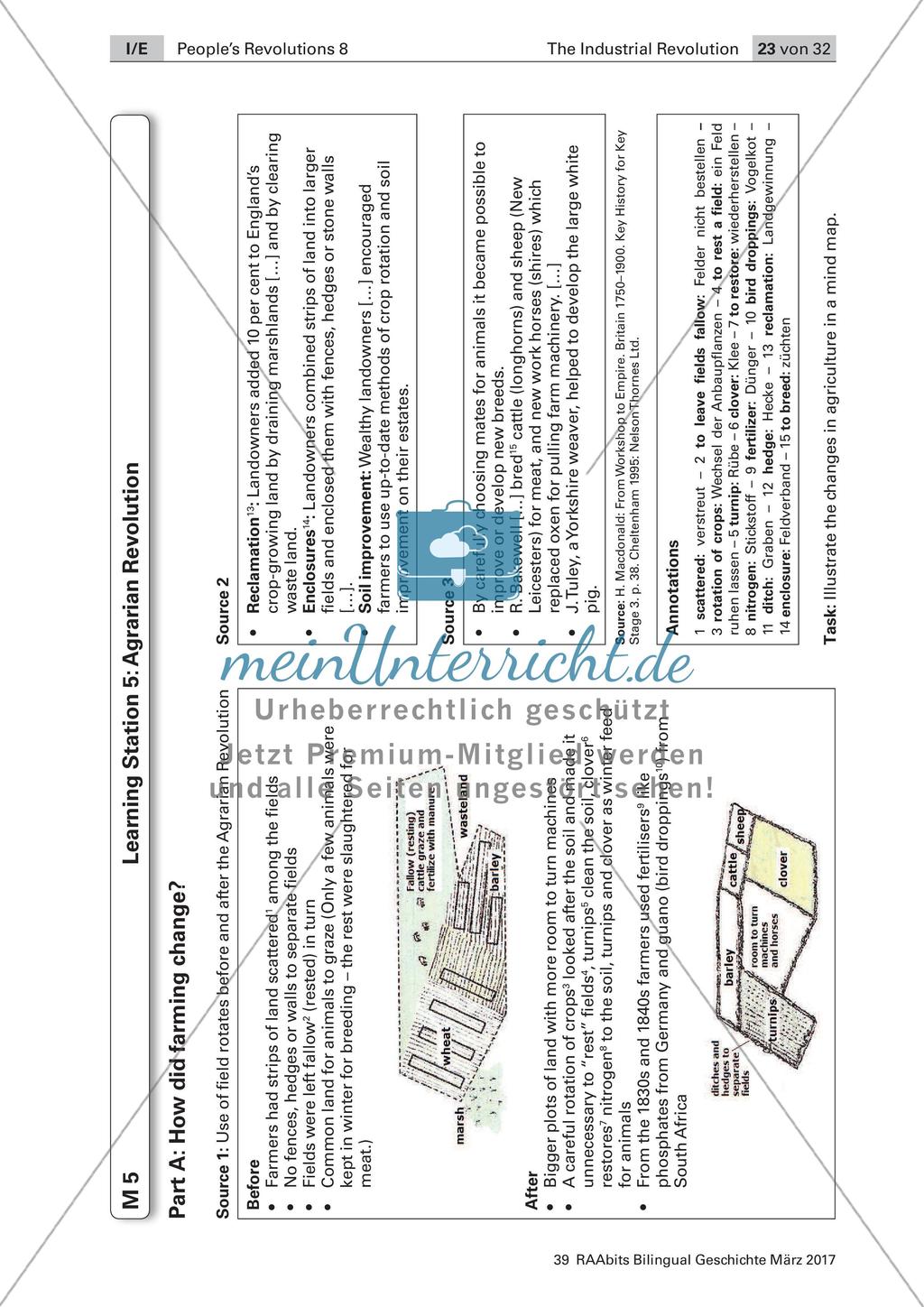 The Industrial Revolution: Stationenarbeit zum Grundlagenwissen Preview 19