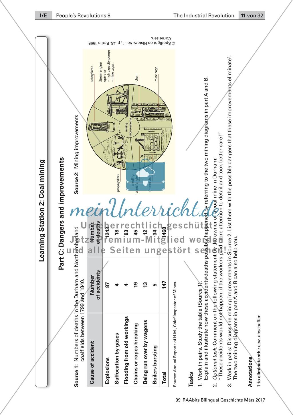 The Industrial Revolution: Stationenarbeit zum Grundlagenwissen Preview 7