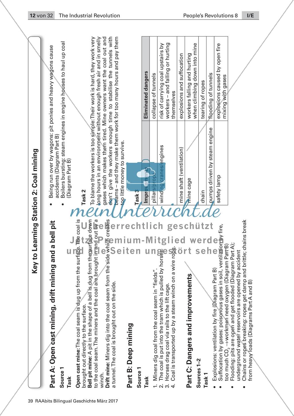 The Industrial Revolution: Stationenarbeit zum Grundlagenwissen Preview 8