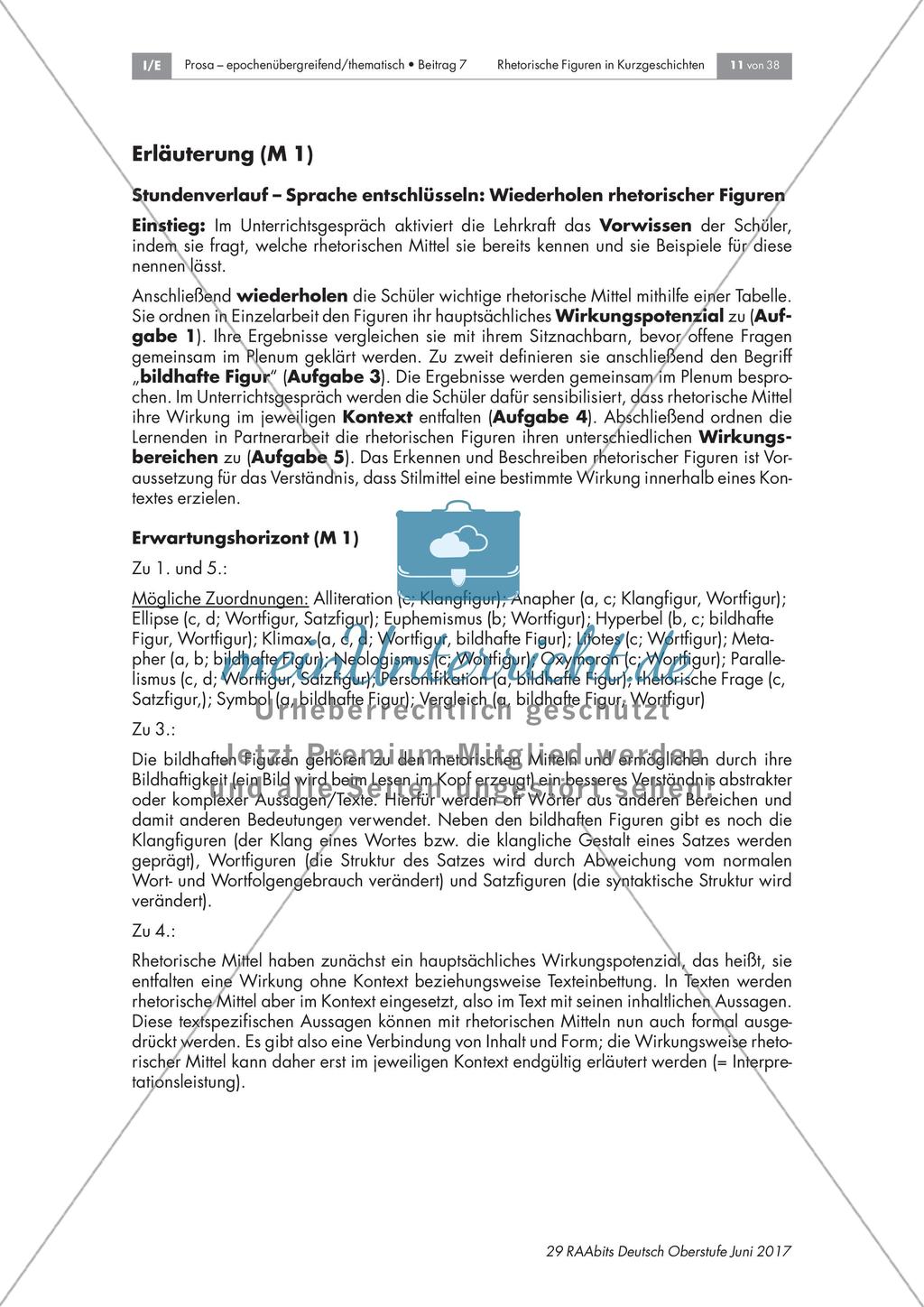 Sprache entschlüsseln - Wiederholen rhetorischer Figuren Preview 3