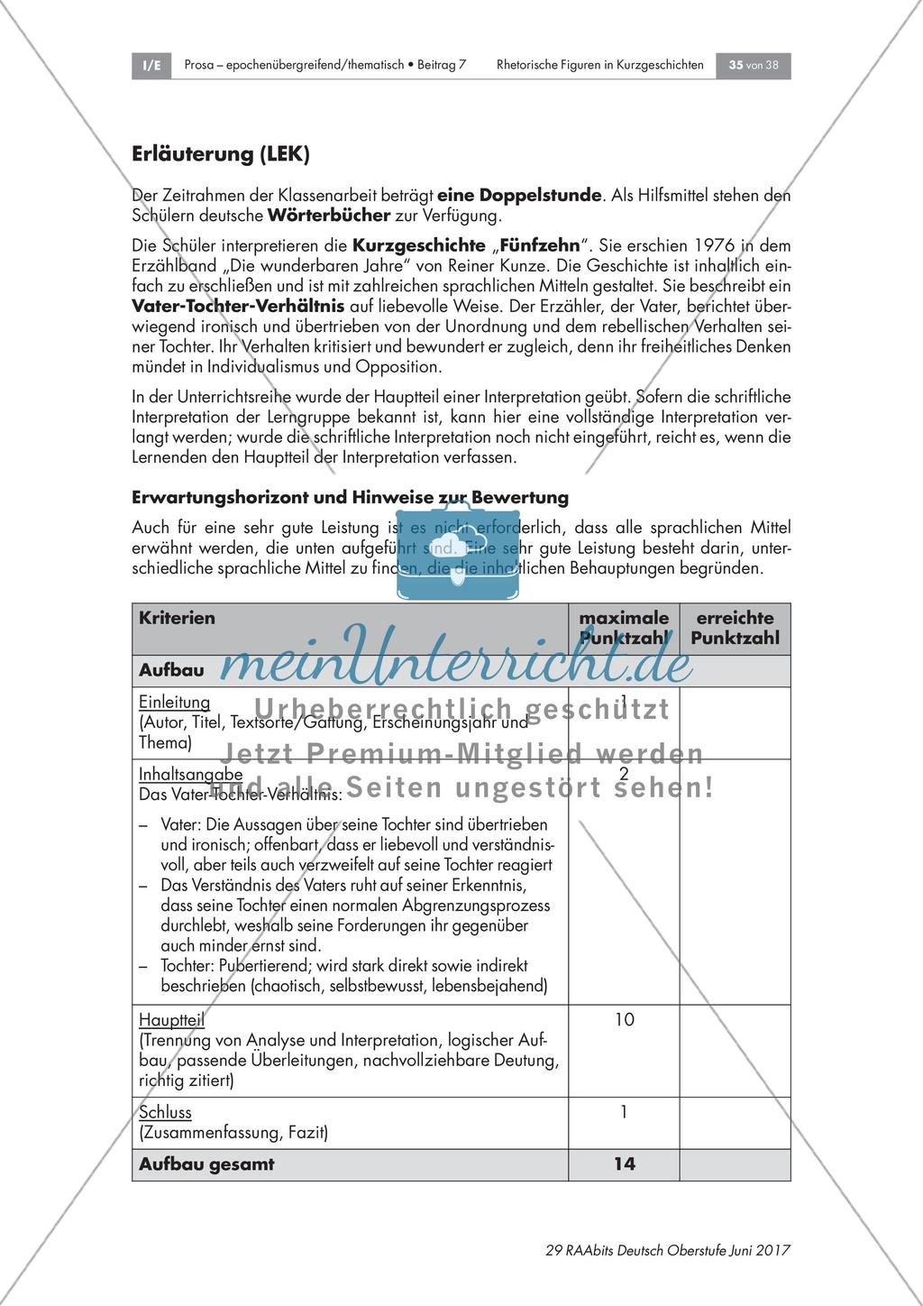Lernerfolgskontrolle zu rhetorischen Figuren Preview 2