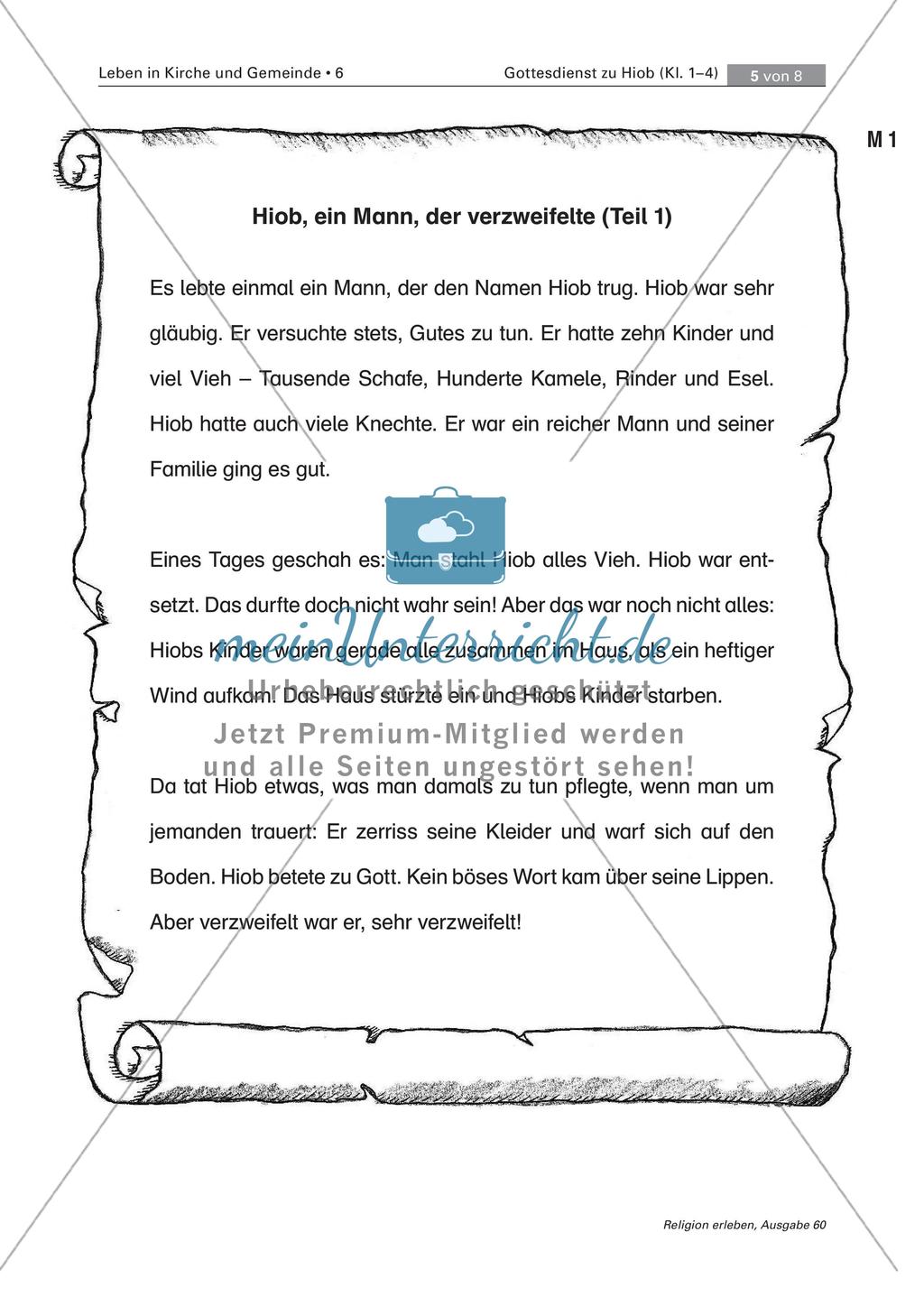 Kindergottesdienst zu Hiob Preview 5