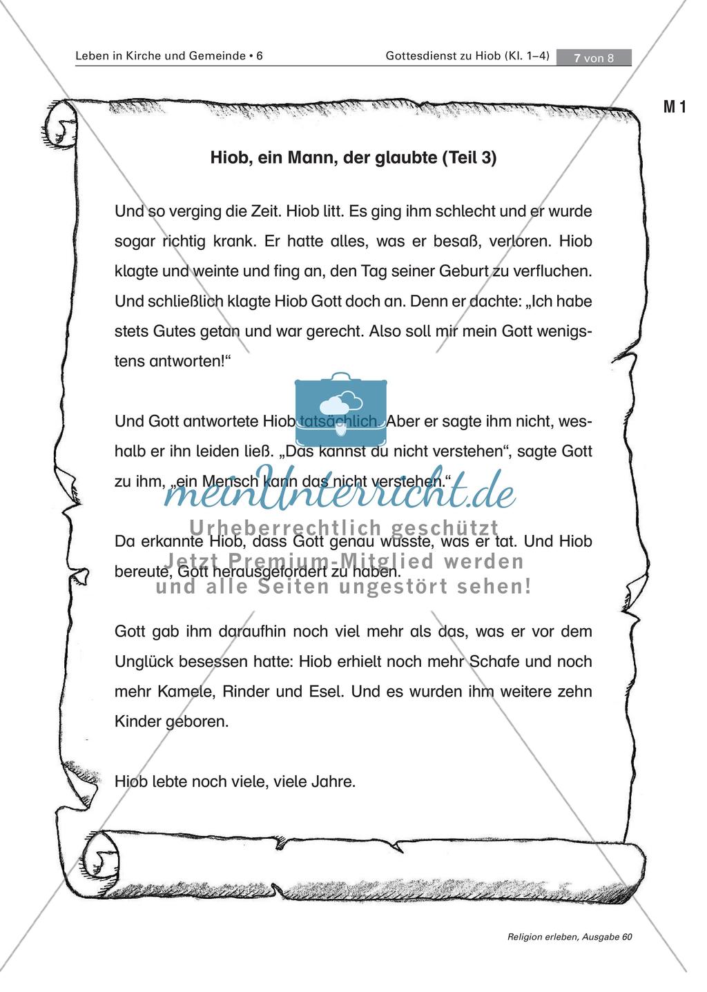 Kindergottesdienst zu Hiob Preview 7