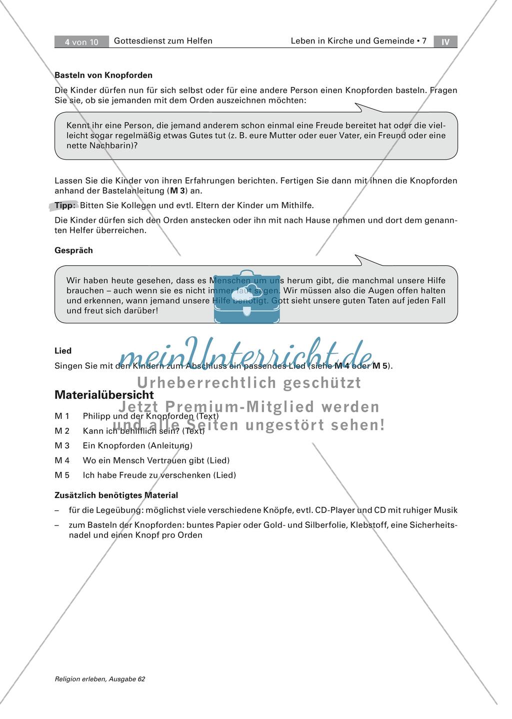 Kindergottesdienst: Nächstenliebe Preview 4